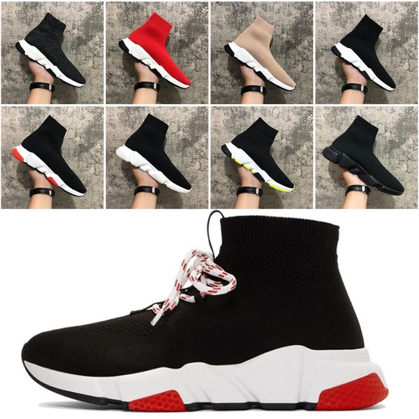 

new sock shoes men women sneakers red white beige pink triple black clearsole mens casual shoe jogging walking tennis