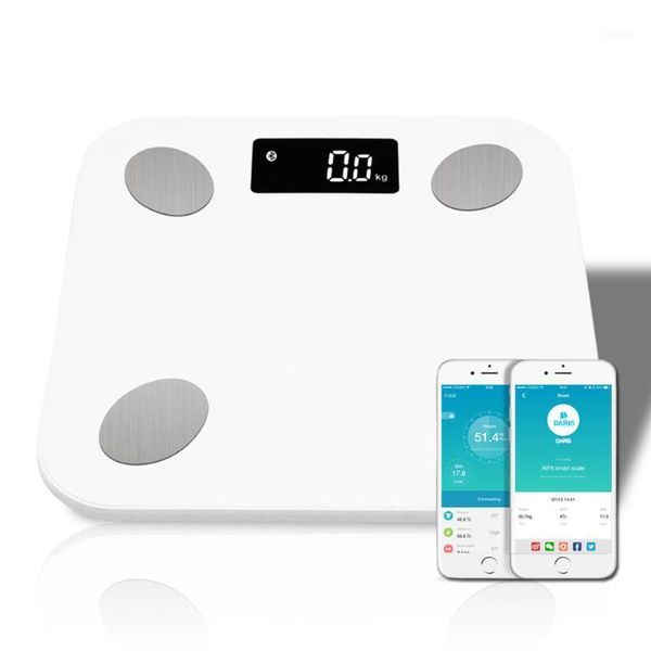 

vip 51% body fat scale smart wireless digital bathroom weight scale body composition analyzer with smartphone app bluetooth1
