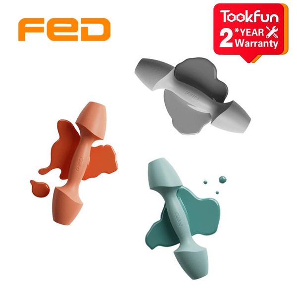 

dumbbells girl use a pair of silicone fitness household gym equipment weights sport training barbell