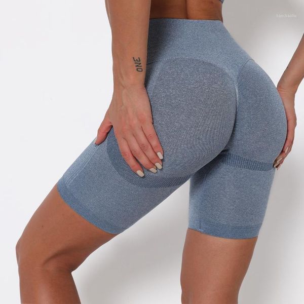 

yoga outfits slim fit high waist sport shorts hip push up women plain soft nylon fitness running tummy control workout gym1, White;red