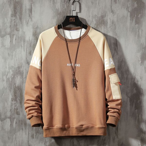 

long sleeves mens tshirts 2020 new spring autumn clothes man's classic t-shirt tees high quality, White;black