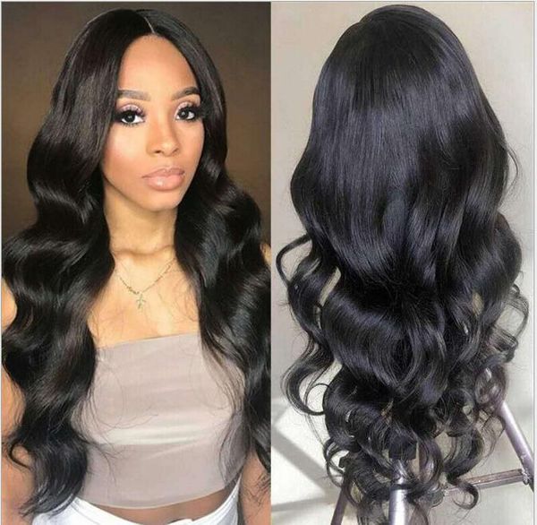 

young and beauty body wave human hair bundles with closure lace closure remy brazilian hair body wave 3/4 bundles with closure extetion, Black