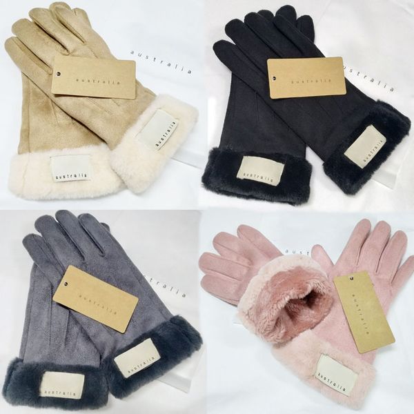 

fashion winter gloves brand designer gloves women men winter warm luxury gloves very good quality five fingers covers dwe3266, Blue;gray