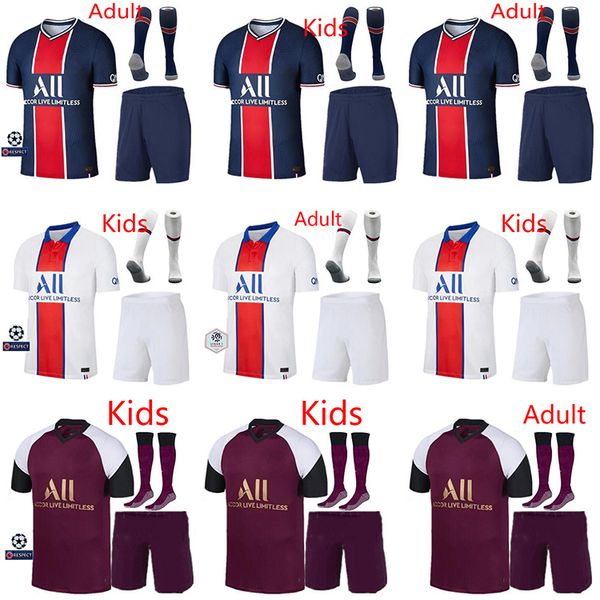 

maillots de footbal 20 21 soccer jersey mbappe icardi shirt men kids maillot de foot hommes enfants kimpembe di maria kean biallo football, Black;yellow