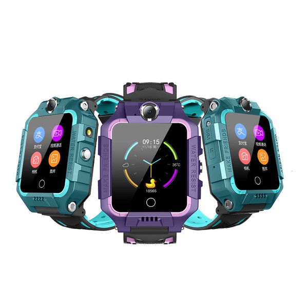 

t10 six generation z6 children's telephone watch 4g all before netcom dual location, waterproof chat alipay