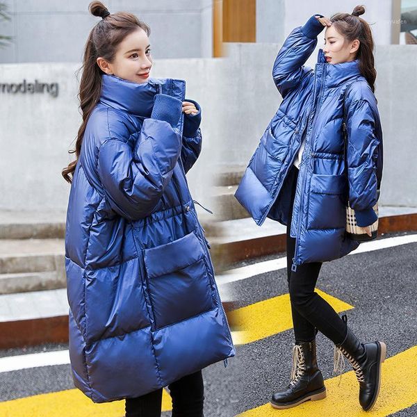 

fat mm fertilizer increased 300 jins couture show thin collar with thick loose version down jacket in the winter of 1721, Black