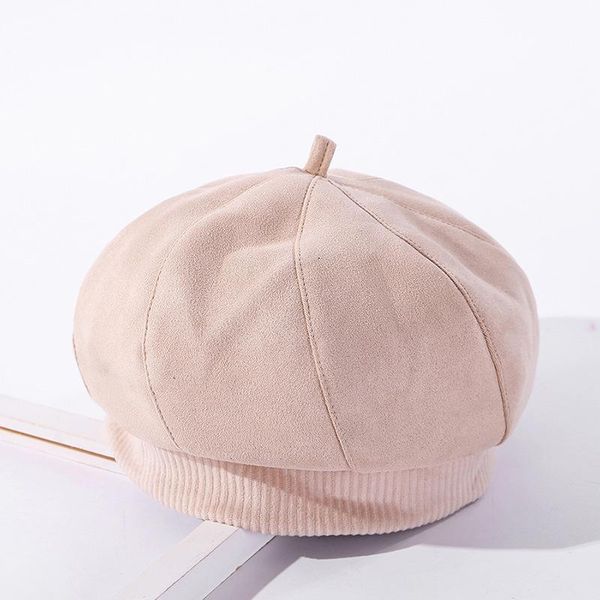 

cokk hat женская зимняя зимний берет сплошной цвет тыква шляпа женский корейский повседневный берет femme старинные случайные повседневные g, Blue;gray