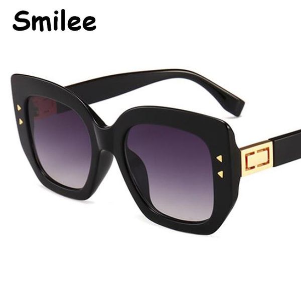 

fashion square sunglasses ladies retro brand designer sun glasses for women new summer oversized sunglasses uv400 glam shades, White;black