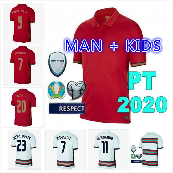 

2020 roantdo joao felix soccer jersey ruben neves футбольная футболка bernardo joao canmano bruno fernandes men kids kit uned, Black;yellow