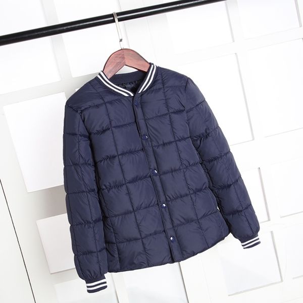 

young people wear small jacket school uniform, artifact padded clothes, 15-year-old boy boy, with and down cotton, Blue;gray