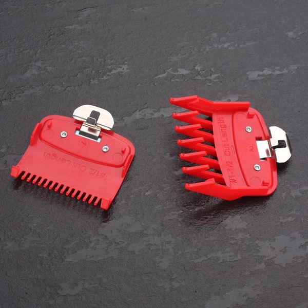 

warm g-2 руководные расчески наборы 1.5 и 4,5 мм размер красного цвета комбичаровывается с металлическим держателем для профессионального q