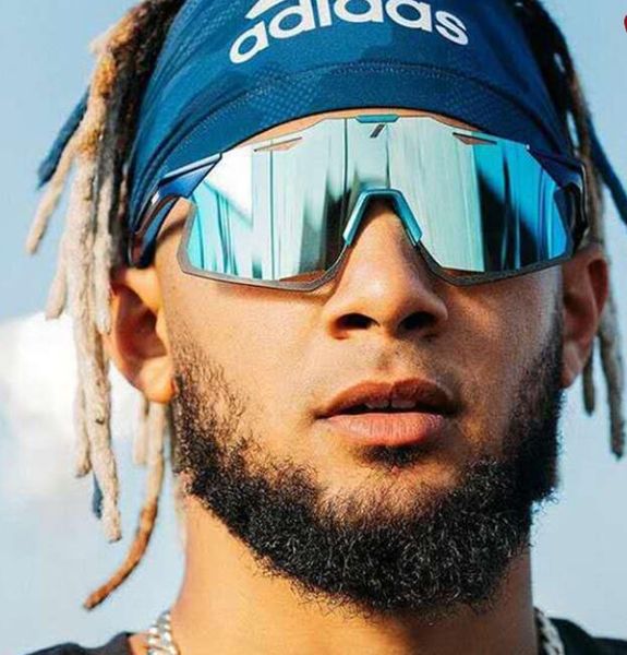 

summer new man cycling glasses-woman sunglasses sport sunglasses man fashion mens sunglasses driving glasses riding wind sun glasses 6color, White;black