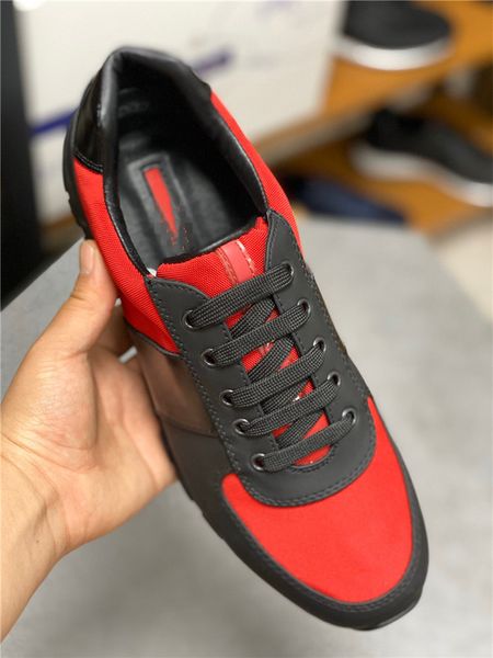 

season new dad shoes men's shoes designers color matching platform shoes mesh sneakers comfort ableadvanced fashion sneakers for men, Black