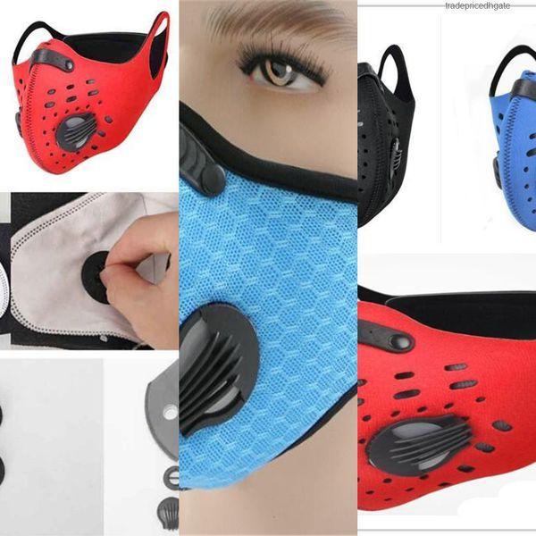 

1 hom household pcs protective face training half mask anti-pollution running activat jmqw g9on