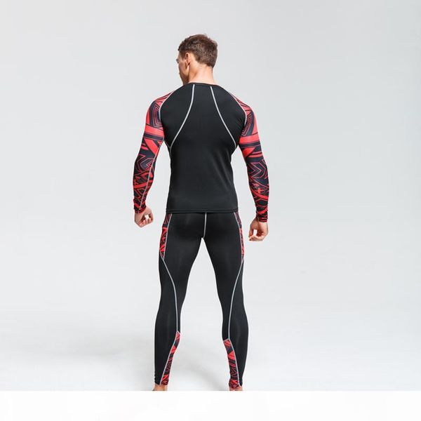 

2019 new winter men thermal underwear sets elastic warm fleece long johns for men polartec breathable thermal underwear suits, Black;white