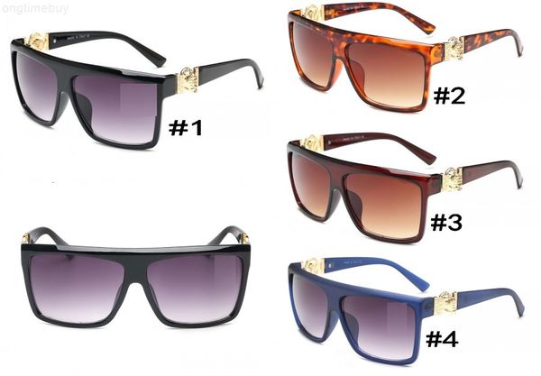 

fashion men womens rectangle sunglasses womans adumbral drive goggle glasses uv400 highly quality man luxury eyewear 011, White;black