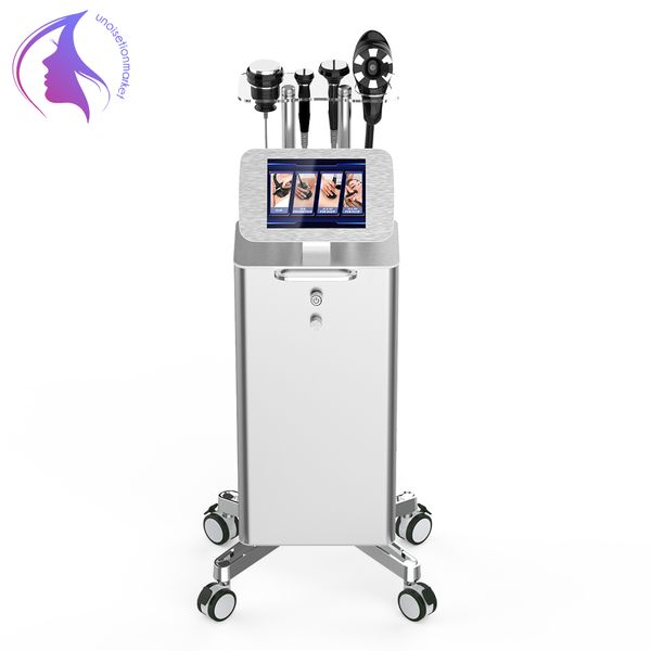 Novo 4 em 1 Novo Qualidade Novo Modelo Profissional Vácuo Grande / Cavitação / Multi-Polar RF / Refrigeração Fat Remoção Multifuncional Slimming Ma