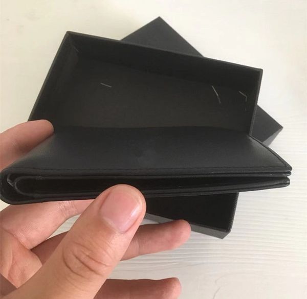 

мужская кошелек для держателей для карточек дизайн кошелька реальная кожаная кредитная карта мужчины короткий кошелек billfold с коробкой, Red;black