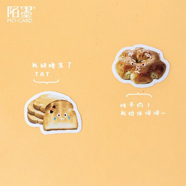 

45pcs пакет симпатичные хлеб печенье kawaii наклейки набор скрапбукинг наклейки для журнала planner diy викия дневник jllhsl jhhome