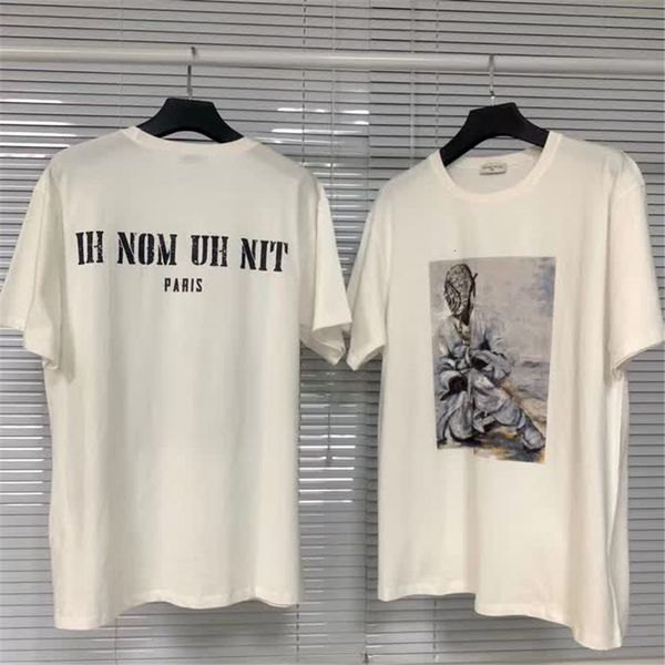 

2021 new summer ih nom uh nit hip-hop t-shirt european and american ins net red pearl avatar t shirt men women fashion casual t-shirts qrb9, White;black