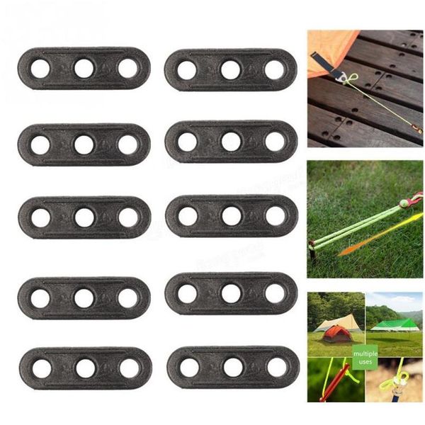 

cord tightener lightweight tie-down rope carabiner hook tool lanyard outdoor camping tent fastener tr qylqzz
