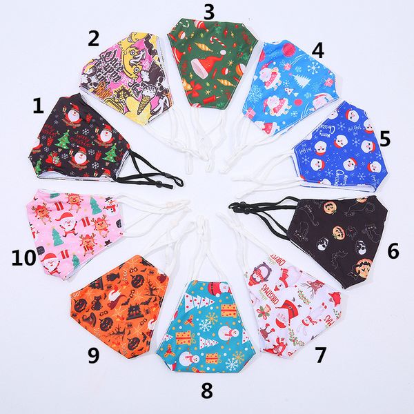 

xmas christmas santa clause men women mouth halloween cartoon reusable washable dust party winter face mask