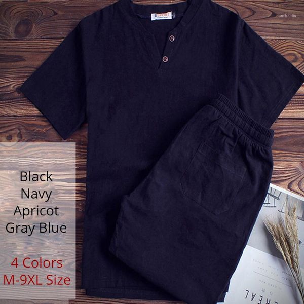 

gym clothing workout clothes for men sports running set t-shirt with shorts joggers tracksuit big size sportswear -9xl1, White;black