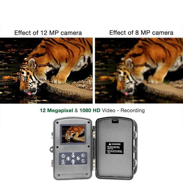 

wilderness trail solar powered camera wireless waterproof infrared night vision camera dq-drop