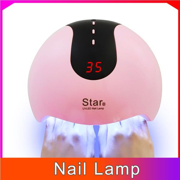 

nail lamp 24w uv led nail dryer professional uv lamp salon at home lcd display sun light for all manicure pedicure gel dryer