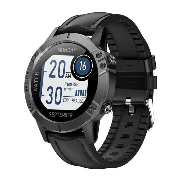 

smart watch t11 alloy case round touch sports music control bracelet heart rate monitor fitness tracker color screen smartwatch jllsvm