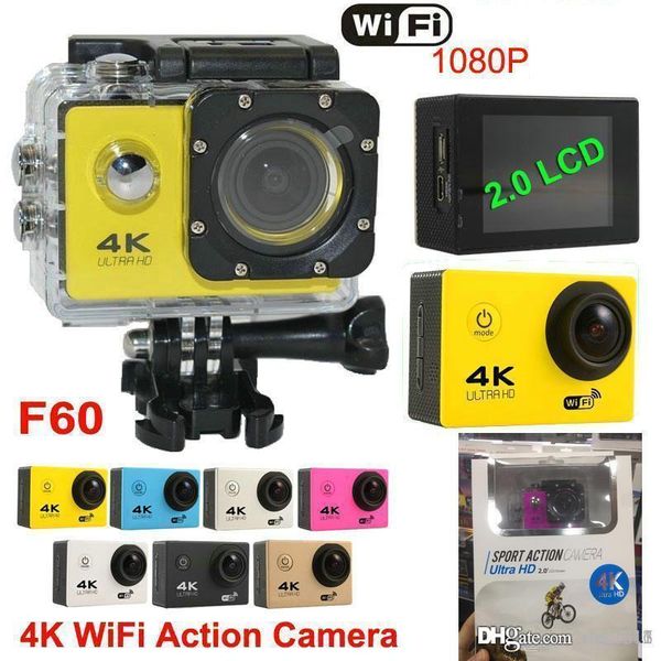 

4k sports camera hd action 2" wifi diving 30 meter waterproof cameras 1080p full hd 140Â° camera cameras sport dv car jbd-m7