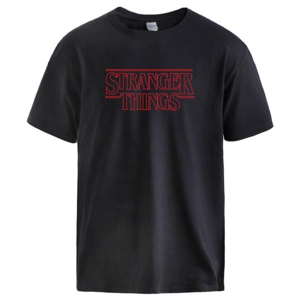 

2019 горячие чужие вещи футболка мужчины хлопок летние мужские футболки и мода несчастные вещи письмо с коротким рукавом футболка топы, White;black