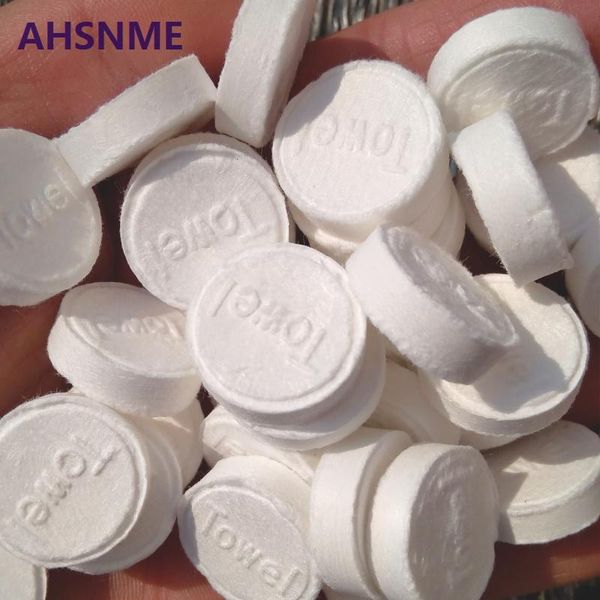 

ahsnme 20pcs compressed towel 22 24cm outdoor travel bbq disposable towel nonwoven pill towel makeup cleansing h wmtxtt