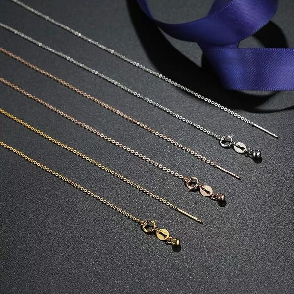 

women sterling silver 925 chain necklace universal fit for all pendants