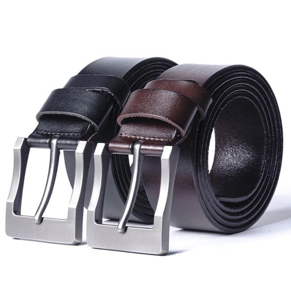 

высокое качество] нутринета мужские кожаные ремни птичка мужской пояс черный для офисного бизнеса мужчина, Black;brown