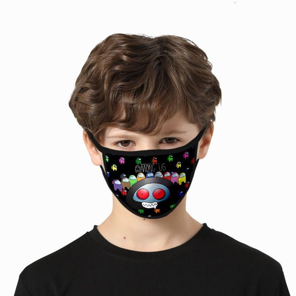 

us game designer fashion face mask among mascarilla kid facemask washable reusable print cotton cu