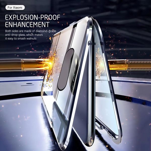 

for iphone 12 mini case 360 magnetic phone cover for iphone12 pro max aifon 12pro 12mini double sided tempered gla jllxoa