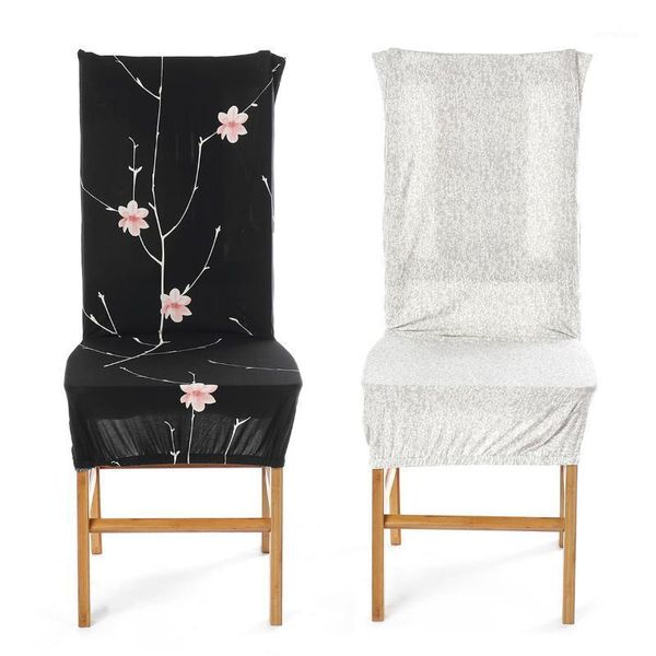

chair covers elastic printing dining slipcover modern removable anti-dirty kitchen seat case stretch cover office cover1