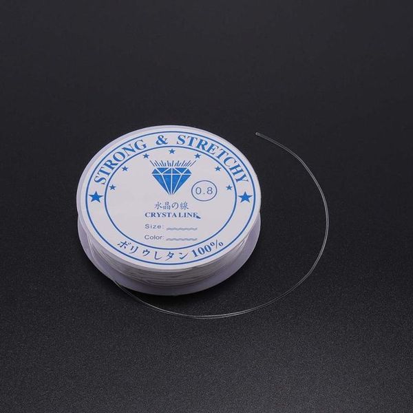 

1pcs transparent elastic beading line cord thread string rope stretch beads charms cord wire diy bracelet jewelry sqckbc