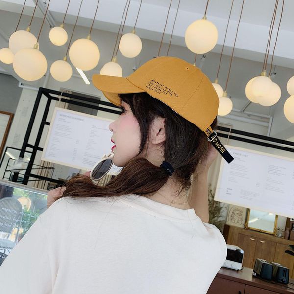 

cartelo летние женские шляпы капс повседневная дикая студенческая улица тренда бейсбольная шляпа мода письмо вышивка назвет cap jllalc