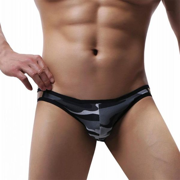 

men underwear briefs mens mesh underpants men's underwear transparent see through shorts lip print underpants#y4, Black;white