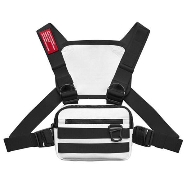 

outdoor bags men chest rig bag casual function hip hop style tactical vest streetwear fashion waist for hiking climbing