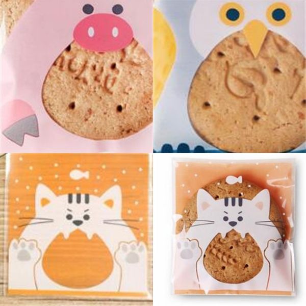 

ornaments packing bag squirrel owl cat pattern biscuit packaging bags mini lovely animal patterns snacks sack new arrival 3mz l1