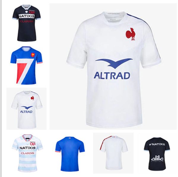 

20202021 french rugby world cup shirt 2021 french shirt rugby maillot de foot french bologna rugby shirt, Black;gray