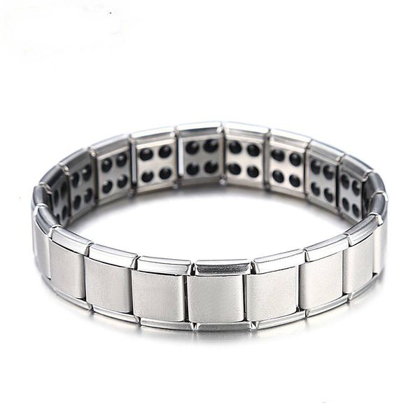 

women bracelet charms sale for energy men health style plated silver stainless steel bracelets gifts fashion jewelry
