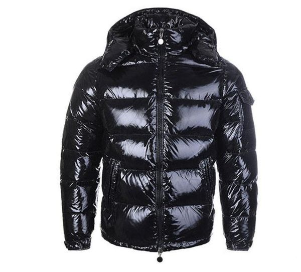 

sell french lightweight brand men's designer winter down jacket red glossy black waterproof outdoor sports trend street men's coat