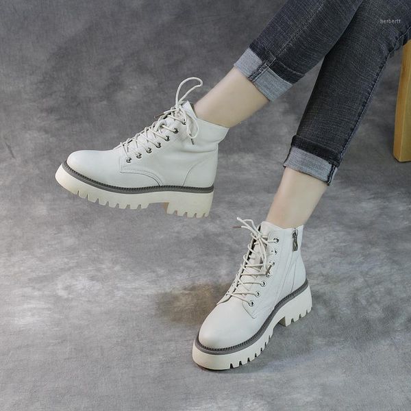 

boots women leather high heels shoes autumn warm ankle 2021 handmade genuine riding boot knight black1, Black