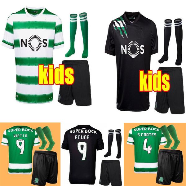 

vip20/21 sporting clube de sporting cp lissabonfußballtrikots 2020 phellype b.fernandnandesfußballtot lisbon youth football jersey men, Black;yellow