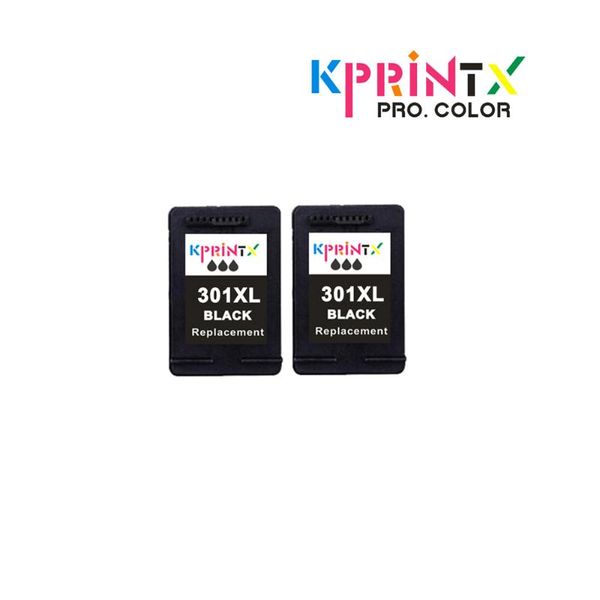 

2pk 301xl refill ink cartridge black replacement for 301 xl compatible for 301 deskjet 1010 1510 1512 1514 2050a 2540 3052