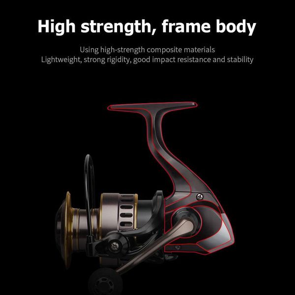 

2020new рыболовные катушки he1000-7000 5.2: 1 металлическая катушка body rocker 10 кг max trans спиннинг катушка соленые рыболовные аксессуа